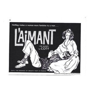1960s Vintage Print Ad 6 inch Tall